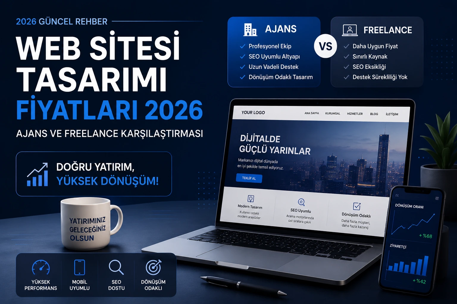 Web Sitesi Tasarımı Fiyatları 2026
